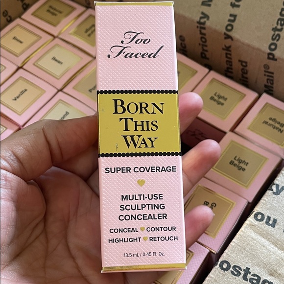 Too Faced Other - Too Faced Born This Way Multi-Use Sculpting Concealer - nude
